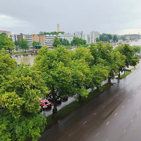 With A View Of The Aura River